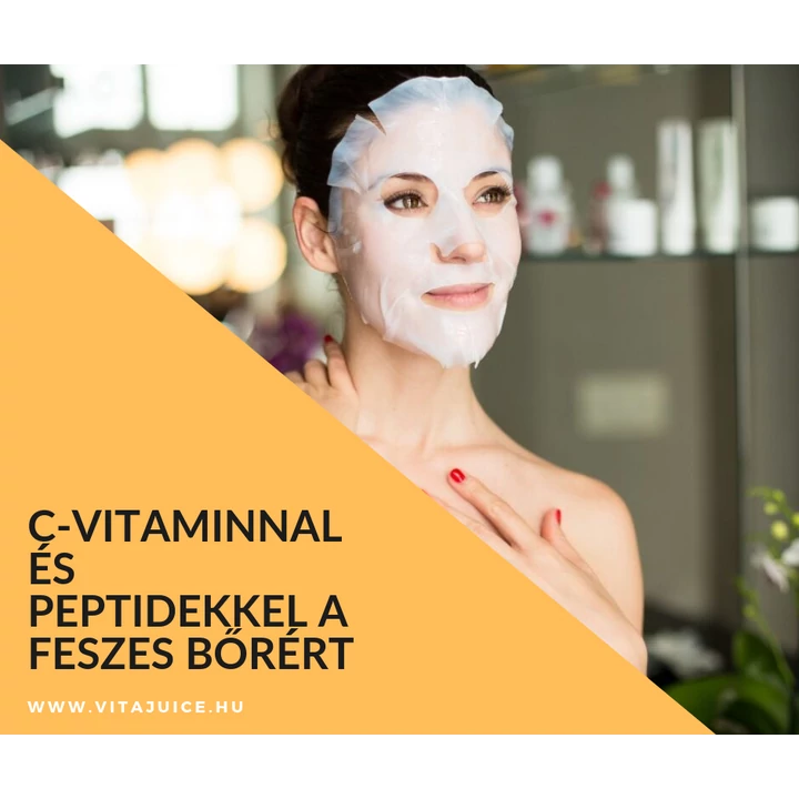 C-vitaminnal és peptidekkel a feszes bőrért